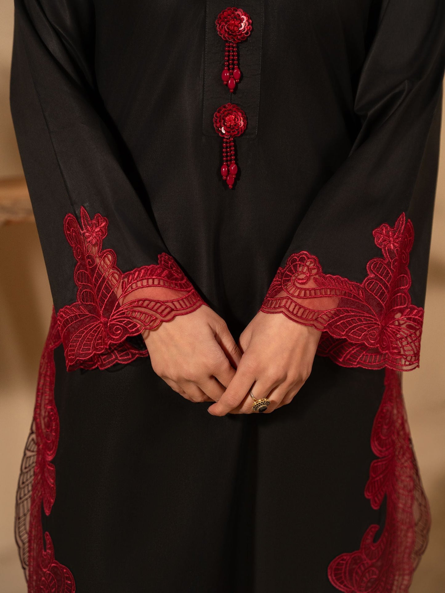 Shaahnoor Premium Women’s Kurta Set – Embroidered 2 Piece Outfit